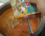 Foto langkah ke 3 dari resep Lontong Sayur Nangka.
