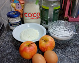 Foto del paso 1 de la receta: Tortita húmeda de ricota, manzana y coco 🥧