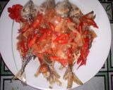 Foto langkah ke 7 dari resep Gembung tumis pedas.