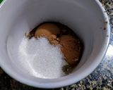 Foto del paso 1 de la receta: BROWNIE Relleno con Coco🥥y Maní...!