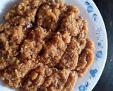A picture of step 3 of Coconut Jaggery Burfi.