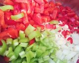Vöröslencsefőzelék, paradicsomos húsgolyókkal recept fázis 1 fotója