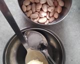 A picture of step 1 of Til and Singh Chikki.
