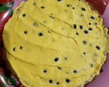 Foto del paso 4 de la receta: Tarta de crema y arándanos low carb