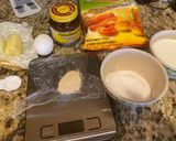 A picture of step 1 of Sweet Bread with Cheese Filling.