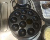 A picture of step 3 of Punjabi Kadhi Pakoda.