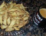 A picture of step 4 of Namak paray.