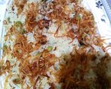 A picture of step 4 of Garlic Mater Pulao with Koftay Aalu #CookpadApp.