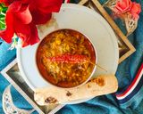 A picture of step 3 of MORINGA Masoor Dal / Drumstick leaves Dal.