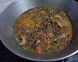 A picture of step 4 of Whole Masoor Dal Sabzi !!.
