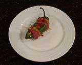A picture of step 4 of Roasted Bacon Cheddar Jalapeno Peppers.