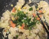 A picture of step 4 of Brown Rice Xoi Khuc (Eat Clean Version).