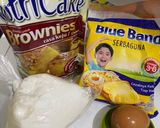 Foto langkah ke 1 dari resep Brownis kukus simpel.