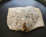 A picture of step 14 of Turkish/gozleme Feta-Spinach Flatbread.