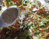 A picture of step 14 of Vegetables Fried Rice.