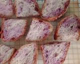 Foto langkah ke 33 dari resep Flaxseeds Ubi Ungu Swirl Sourdough Bread.