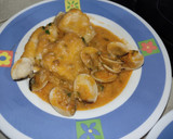 Foto del paso 6 de la receta: Bacalao en salsa marinera