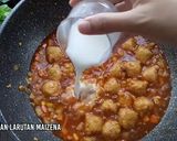 Foto langkah ke 8 dari resep Bistik Bola Ayam.