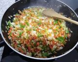 Foto del paso 1 de la receta: Macarrones con verdura y pollo