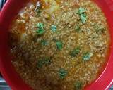Mutton mince with potato gravy recipe step 2 photo