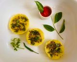 A picture of step 9 of Savory Muffins-Healthy Steamed Snacks With Red Pepper Garlic Chutney 🌶️❣️.