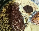 A picture of step 1 of Chocolate badam matka kulfi.