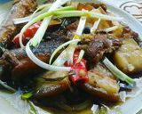 Hình bước làm 4 của món Cá bống kho tiêu