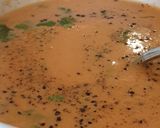 A picture of step 8 of Spicy cream of tomato soup.