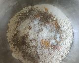 A picture of step 1 of Methi dhaniya besan muthiya.