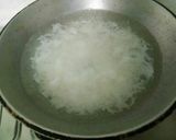 A picture of step 2 of Khichi rice flowers balls.