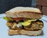 Foto del paso 8 de la receta: Sándwich🍱🥪 de tofu y vegetales🥗..