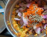 A picture of step 2 of Raw Mango Onion Chutney.