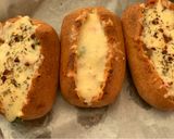 A picture of step 5 of Stuffed Pizza boats.