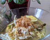 A picture of step 9 of Indonesian Chicken Soup (Soto Ayam).