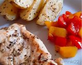Foto langkah ke 7 dari resep Steak Ayam (Diet Friendly Meal).