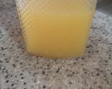 A picture of step 1 of Pineapple with orange.