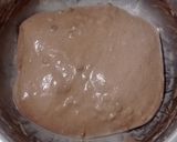 Foto langkah ke 9 dari resep Double Chocolate Sourdough Bread (82%).