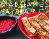Foto del paso 3 de la receta: Colines Con Pesto y Queso Parmesano Vegano (Breadsticks)