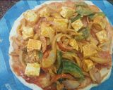 பன்னீர் பிஸ்சா (Paneer pizza recipe in tamil) ரெசிபி ஸ்டேப் 4 புகைப்படம்