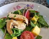 รูปขั้นตอนการทำที่ 4 ของ Chicken and Mango salad