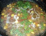 A picture of step 4 of Mix Veg Soup.