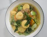 Foto langkah ke 4 dari resep Sapo Tahu Simpel.