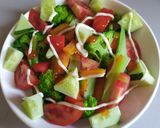 Hình bước làm 3 của món Salad rau củ