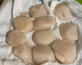 A picture of step 1 of Bacon Wrapped Scallops.