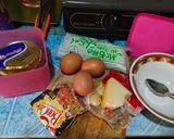 Foto langkah ke 1 dari resep Kerak telor Keto.