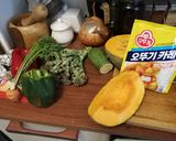 Foto del paso 1 de la receta: Curry coreano vegetariano
