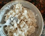 A picture of step 1 of Murmura tikki.