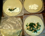 Foto del paso 3 de la receta: Empanadillas de salmón, espinacas y queso