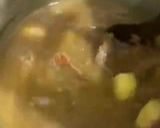 A picture of step 6 of Palak gosht.