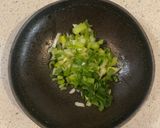 A picture of step 2 of Takoyaki (octopus balls).